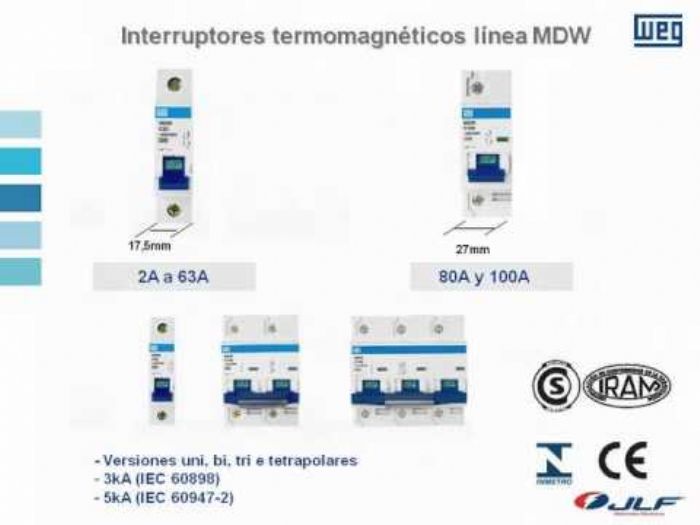 INTERRUPTORES TERMOMAGNETICOS